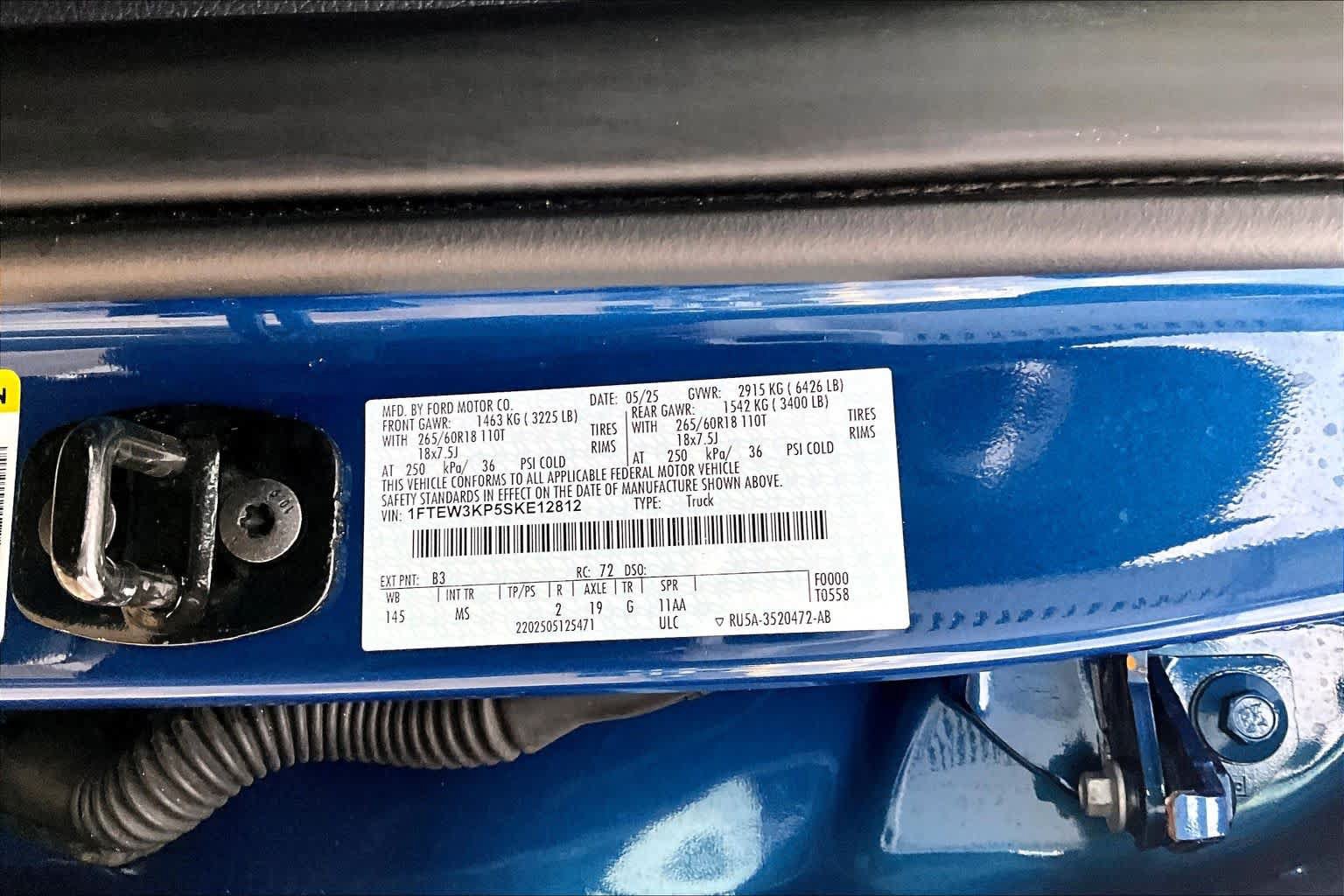 Used 2025 Ford F150 XLT w/ Equipment Group 301A Standard RWD image 36