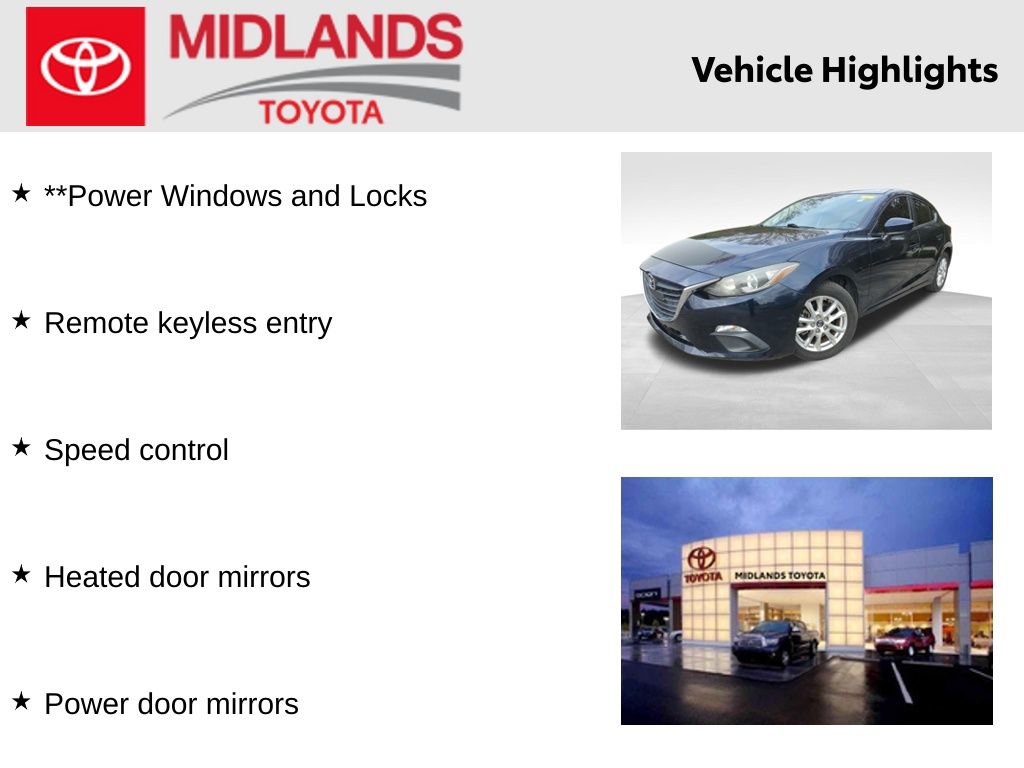 Used 2014 MAZDA MAZDA3 i Touring image 2