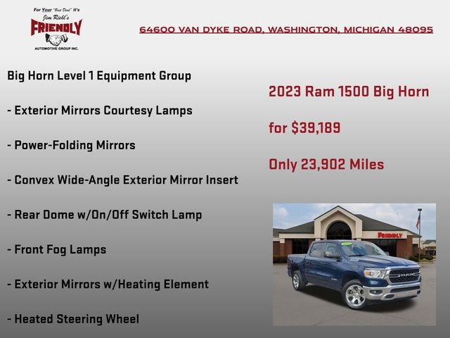 Used 2023 RAM 1500 Big Horn image 9
