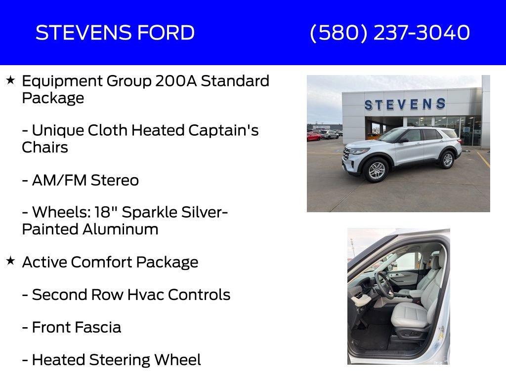 New 2026 Ford Explorer Active w/ Active Comfort Package image 6