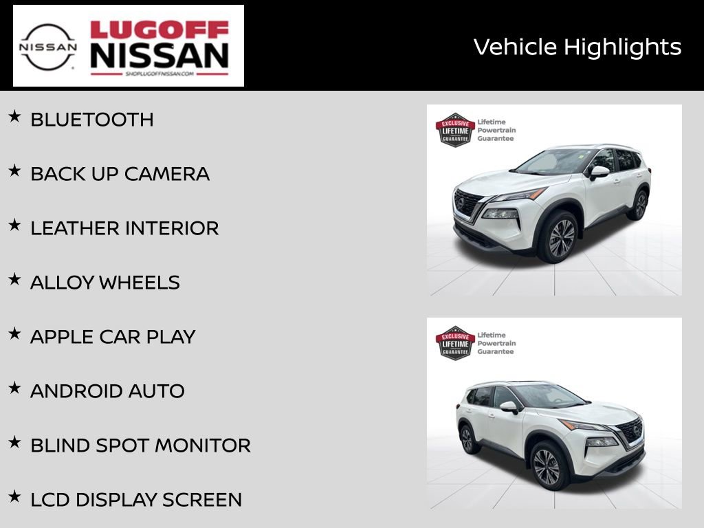 Certified 2023 Nissan Rogue SV w/ SV Premium Package image 3