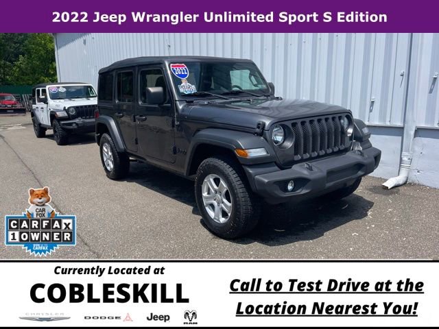 Used 2022 Jeep Wrangler Unlimited Sport AWD/4WD image 2