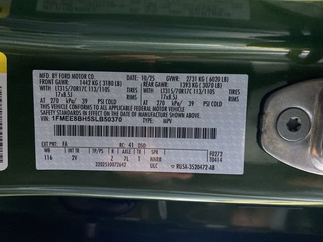 New 2025 Ford Bronco Outer Banks w/ Sasquatch Package AWD/4WD image 38