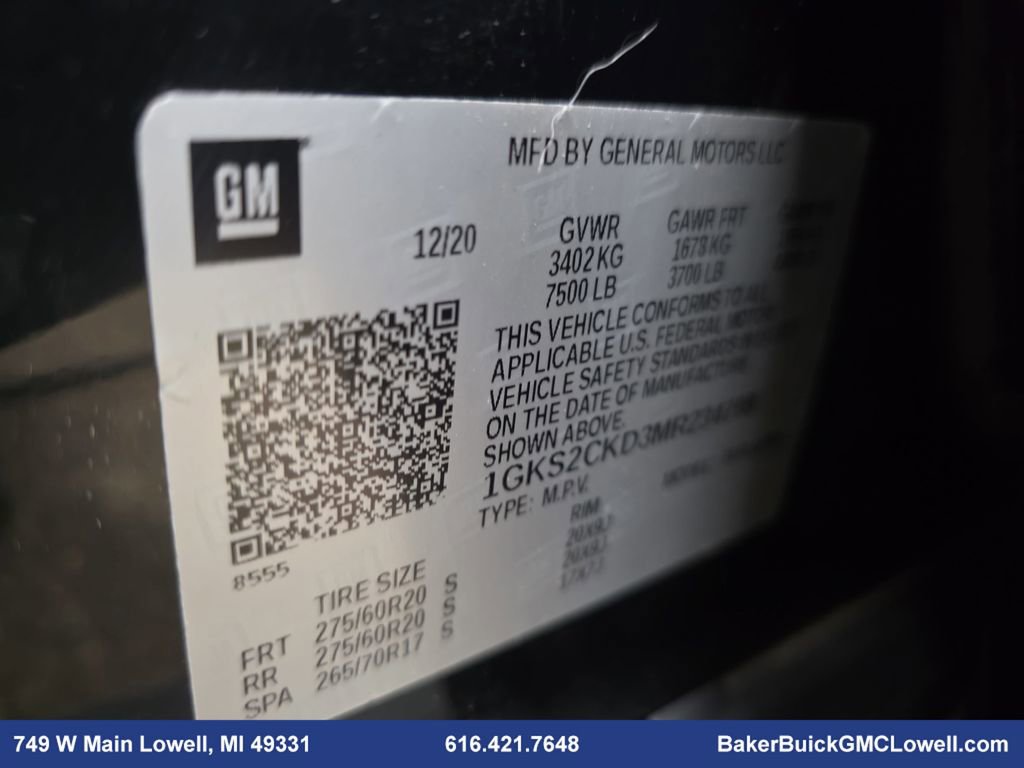 Used 2021 GMC Yukon AT4 w/ Technology Package image 36