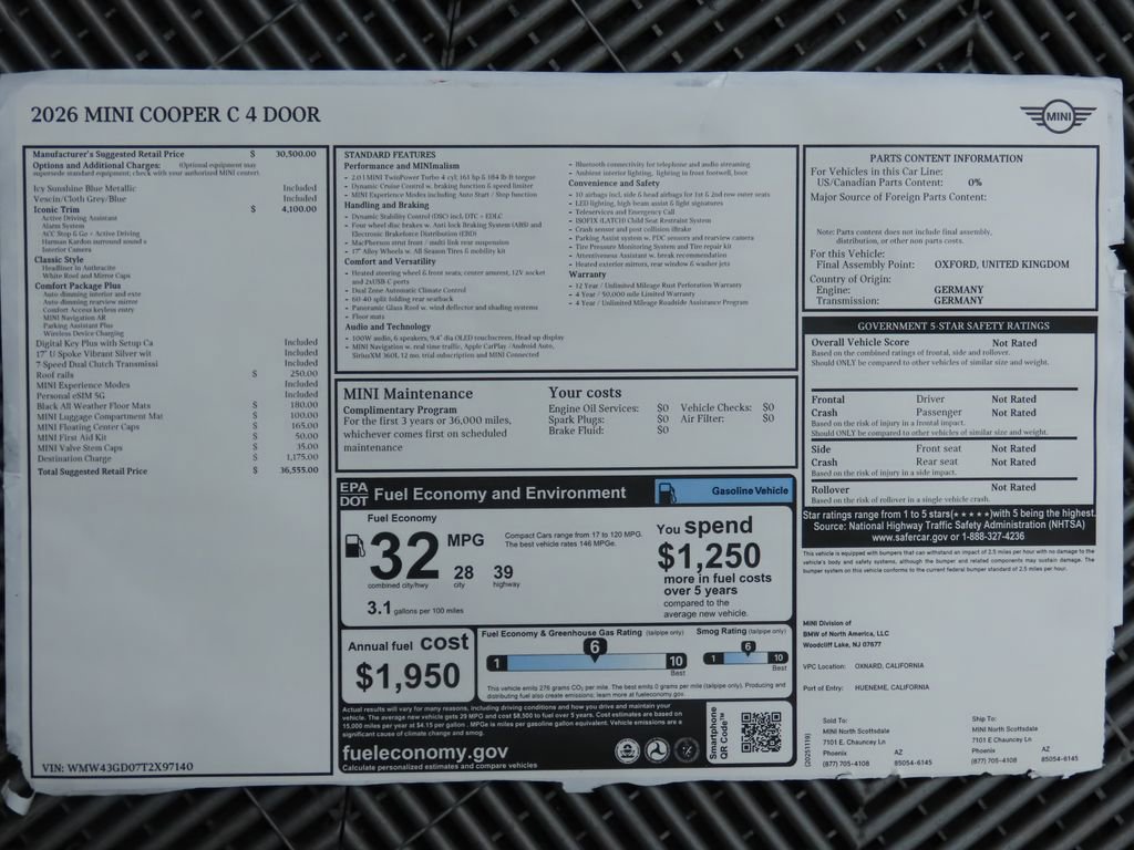 Used 2026 MINI Cooper 4-Door Hardtop image 9