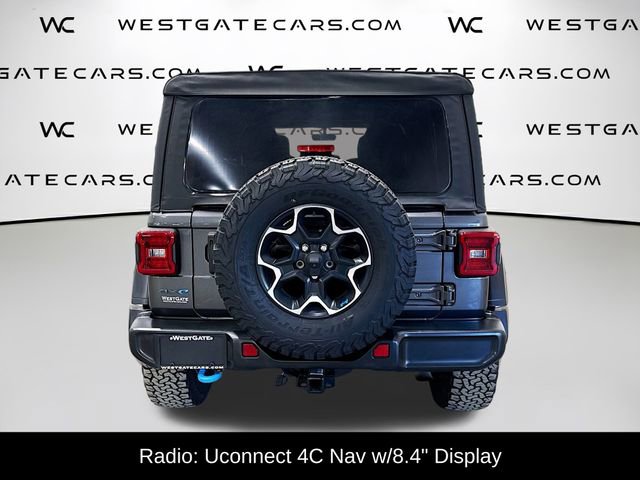 Used 2022 Jeep Wrangler Unlimited Rubicon 4xe w/ Cold Weather Group image 7