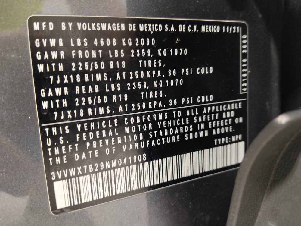 Used 2022 Volkswagen Taos SE AWD/4WD image 33