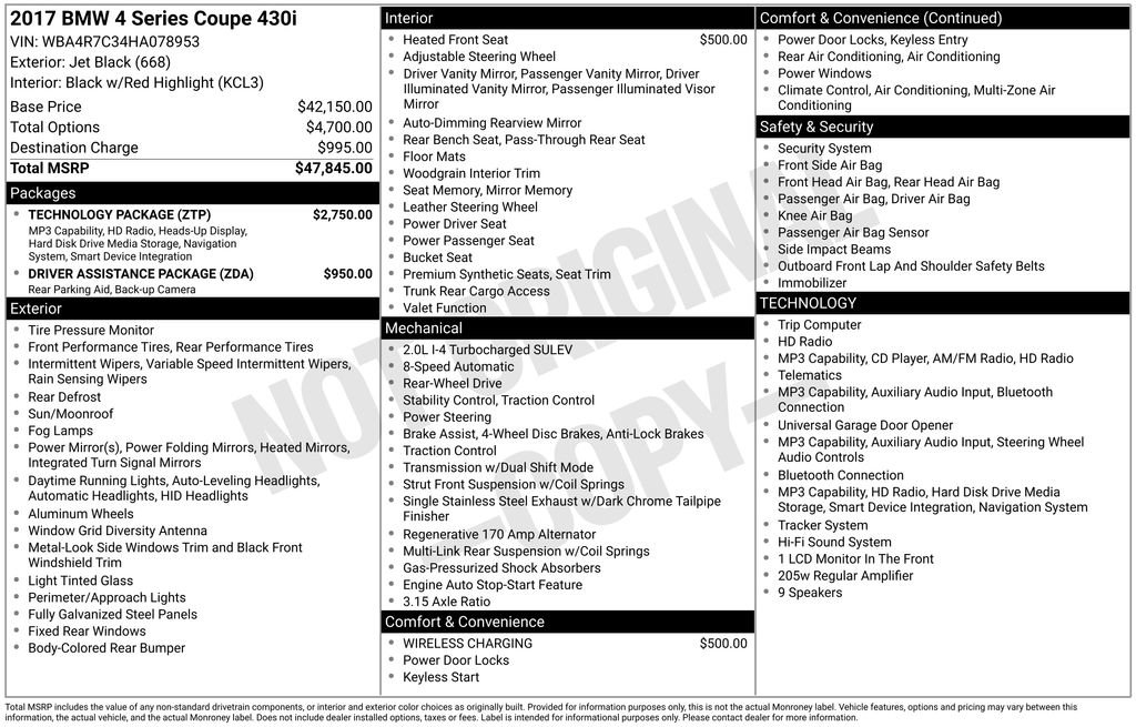 Used 2017 BMW 430i Coupe RWD image 13