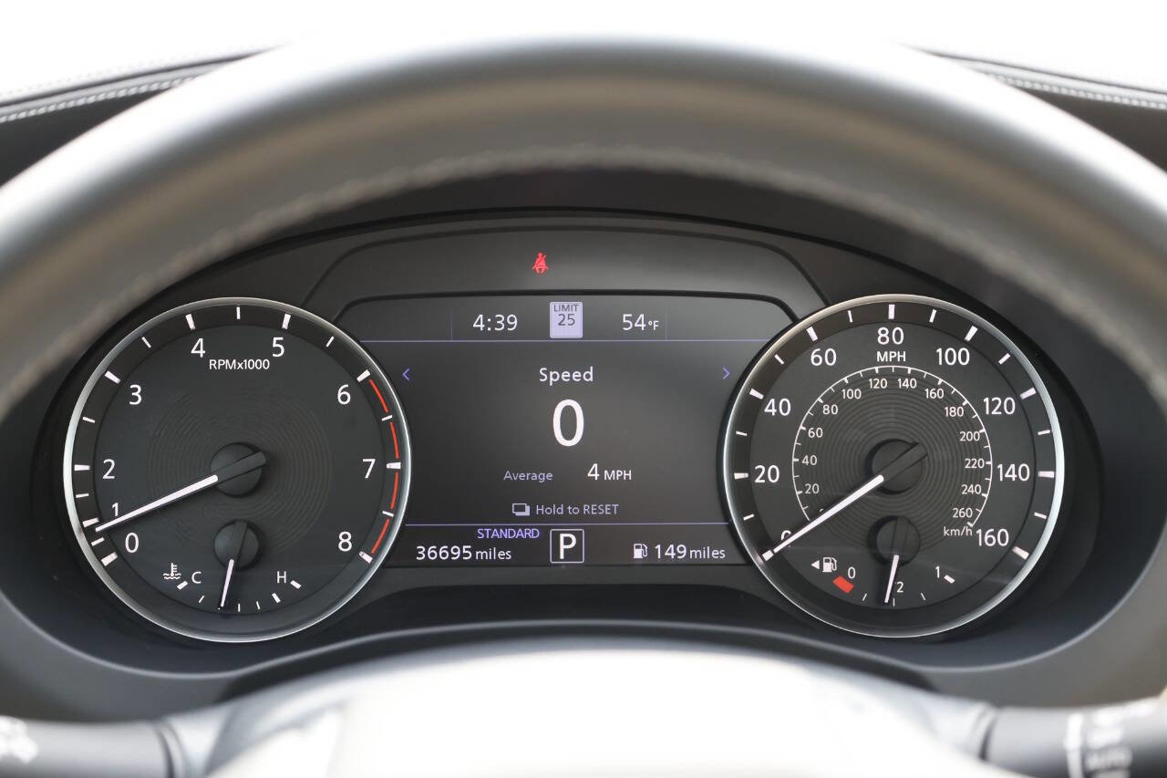 Used 2021 INFINITI QX50 Sensory w/ Accent Package image 19