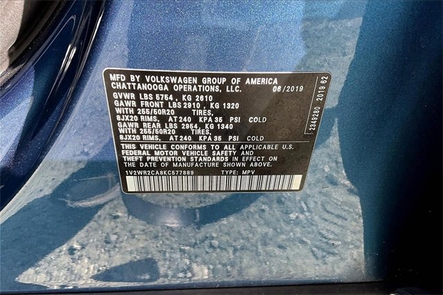 Used 2019 Volkswagen Atlas SE image 6