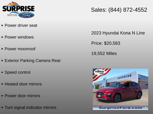 Used 2023 Hyundai Kona N Line FWD image 18