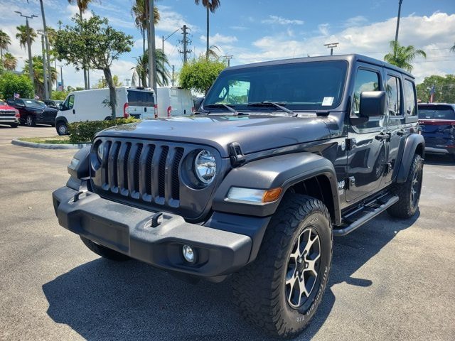 Certified 2020 Jeep Wrangler Unlimited Sport S AWD/4WD image 3