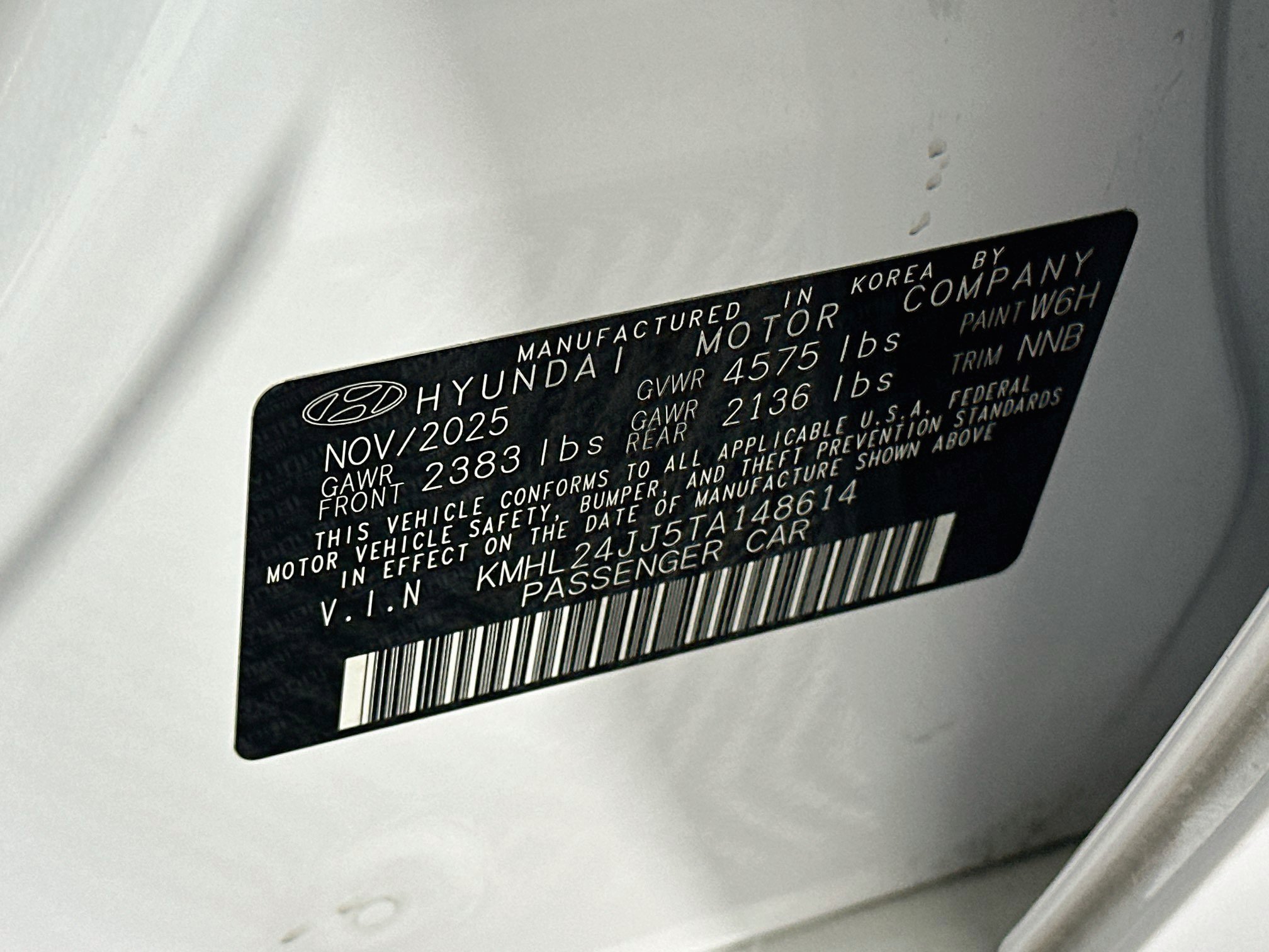 Used 2026 Hyundai Sonata Blue FWD image 12