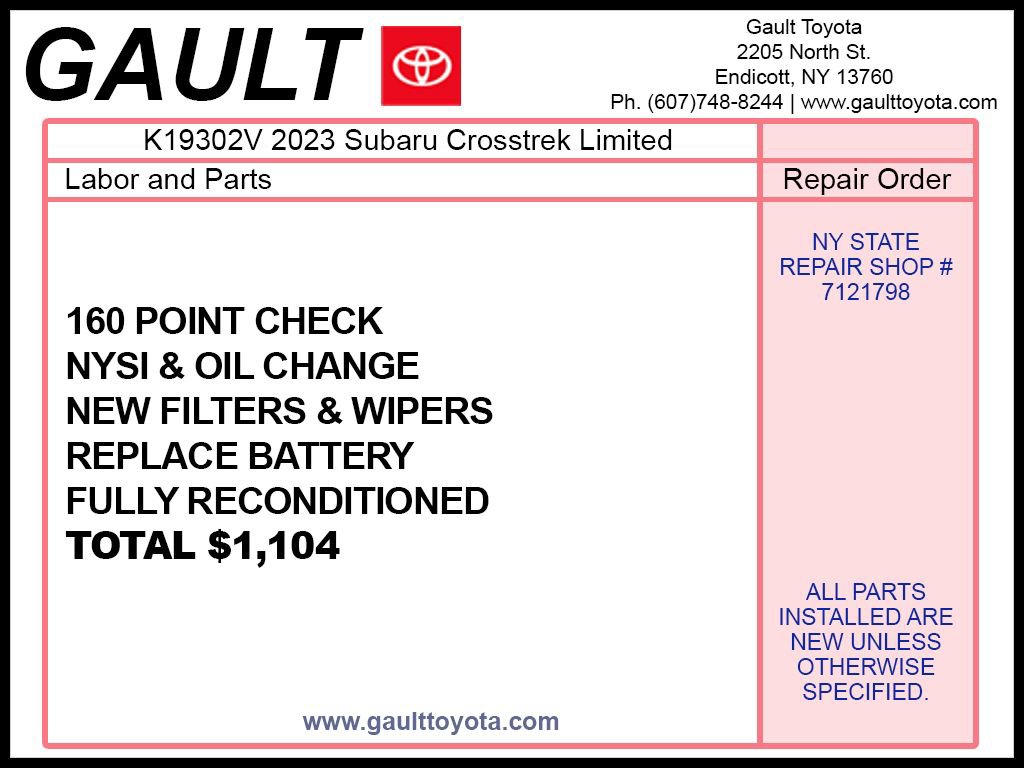 Used 2023 Subaru Crosstrek 2.5i Limited image 2