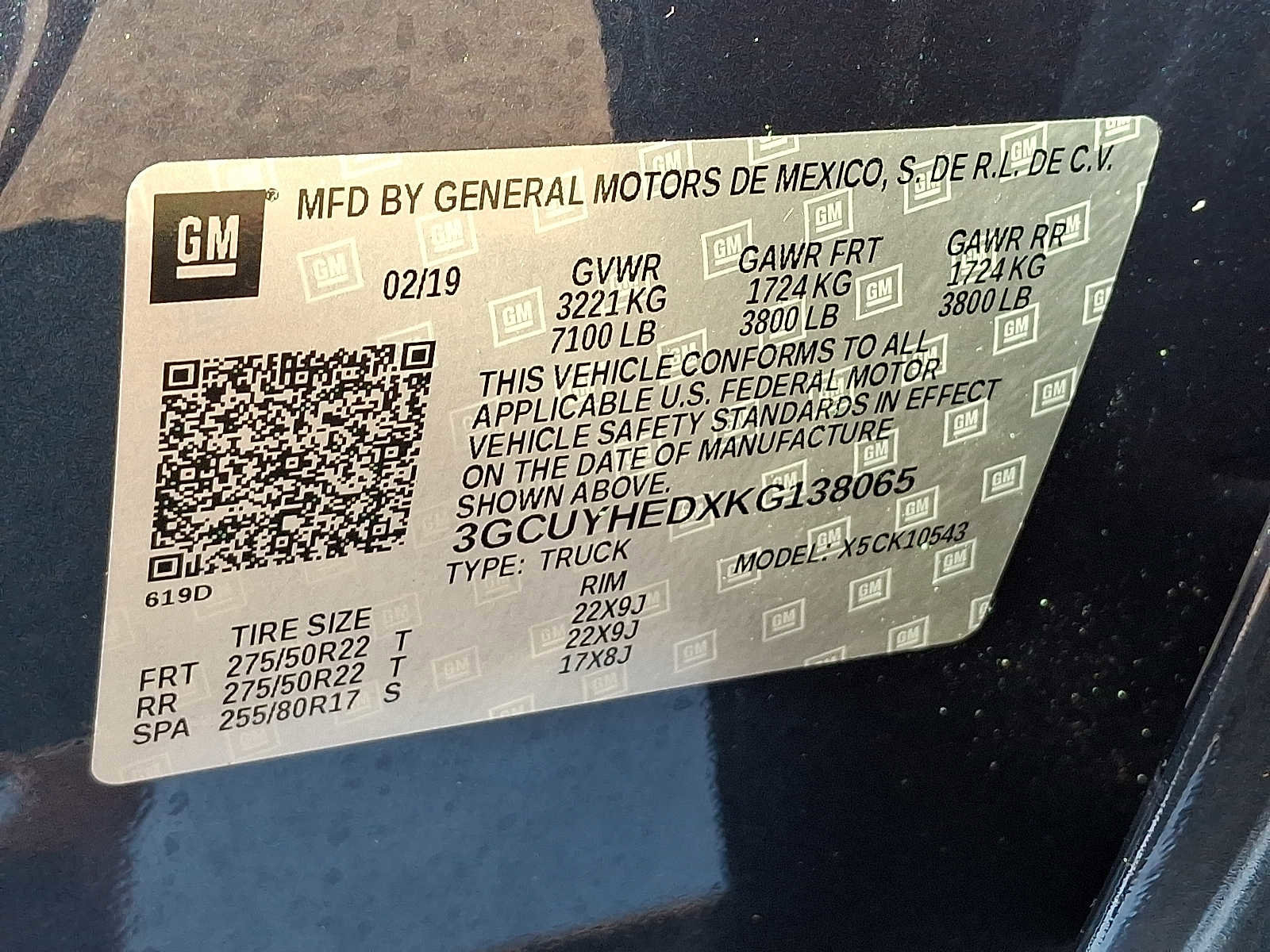 Used 2019 Chevrolet Silverado 1500 High Country image 25