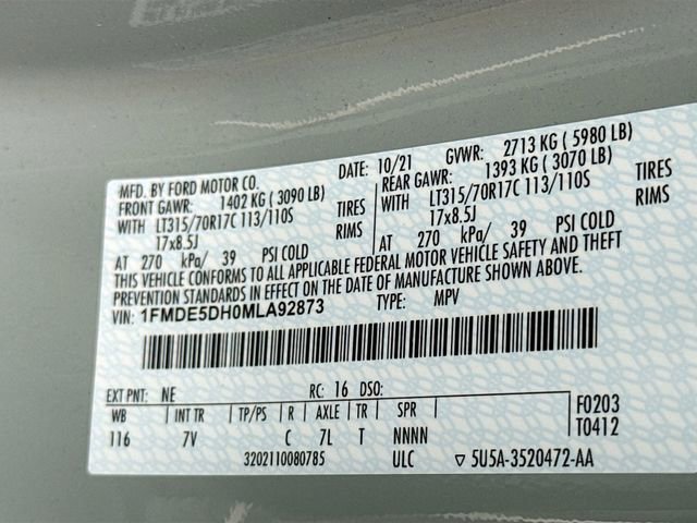 Used 2021 Ford Bronco Outer Banks w/ Sasquatch Package AWD/4WD image 32