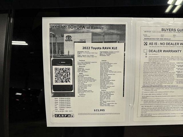 Certified 2022 Toyota RAV4 XLE image 13