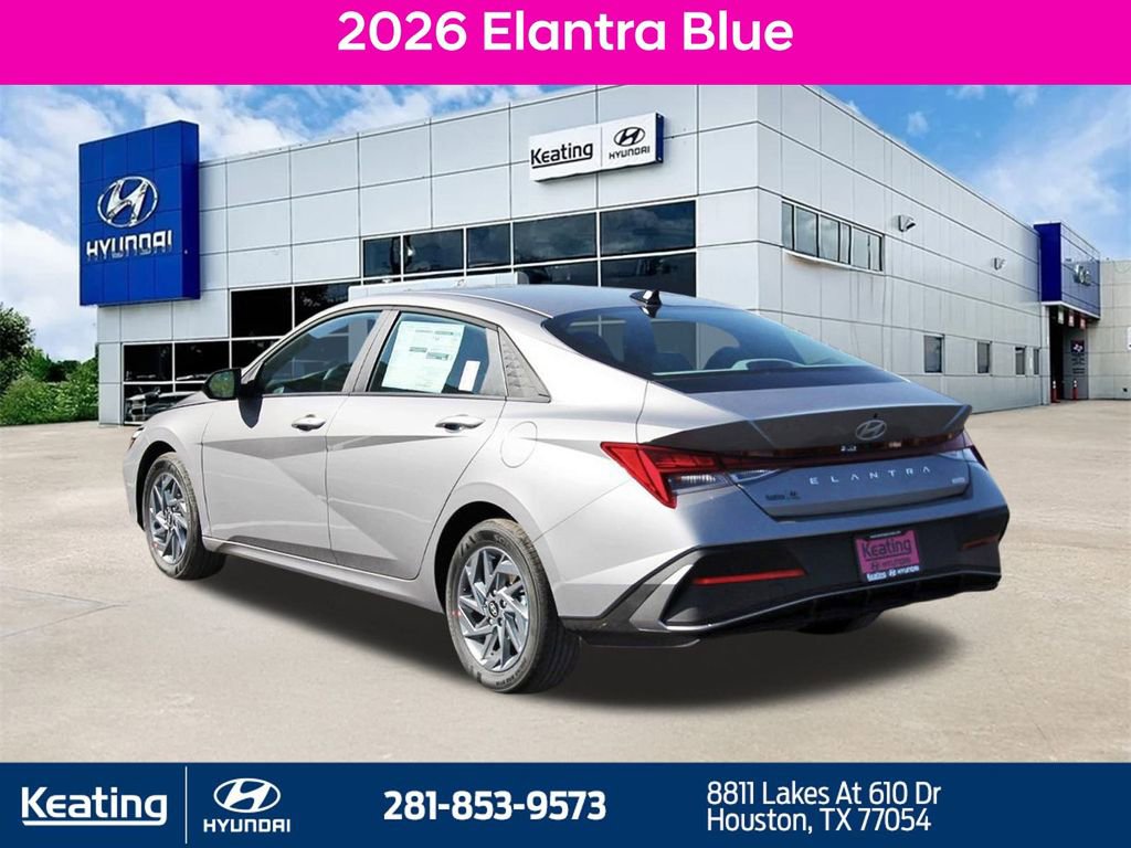 New 2026 Hyundai Elantra Blue w/ Cargo Package image 6