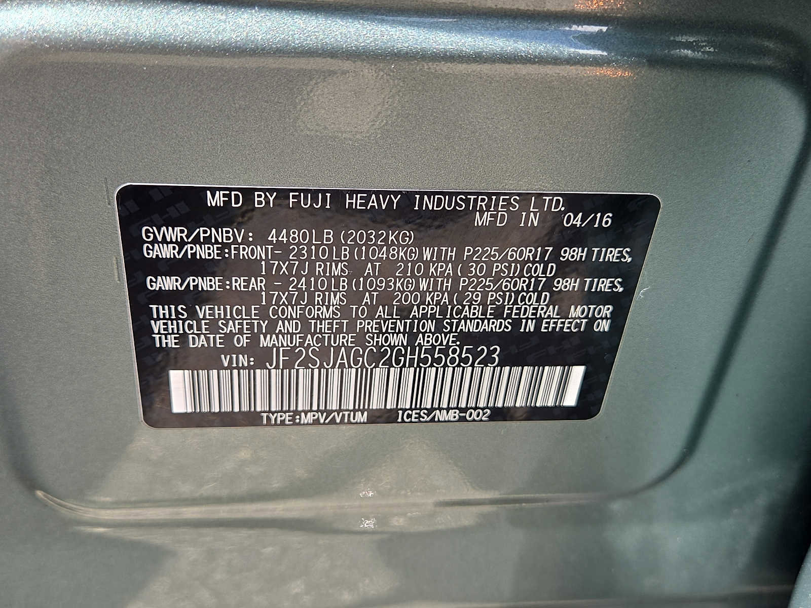 Used 2016 Subaru Forester 2.5i Premium image 27