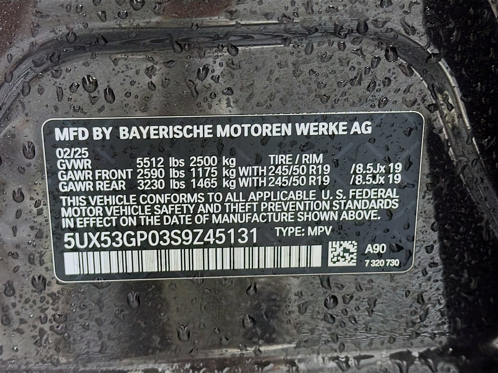 Used 2025 BMW X3 xDrive30i w/ Premium Package AWD/4WD image 34