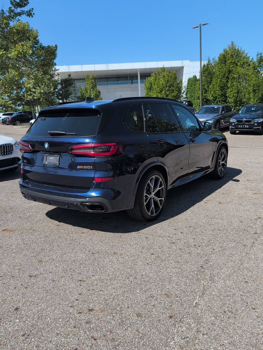 Used 2021 BMW X5 M50i w/ Executive Package AWD/4WD image 3