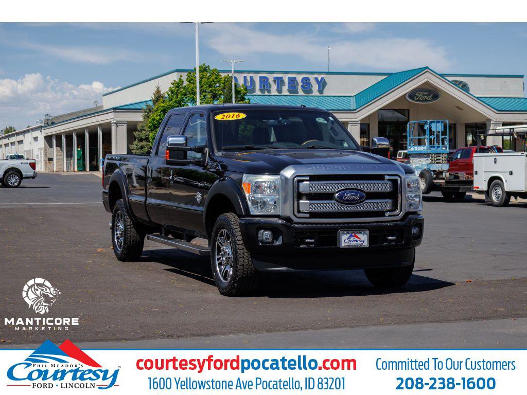 Used 2016 Ford F350 Platinum w/ FX4 Off-Road Package