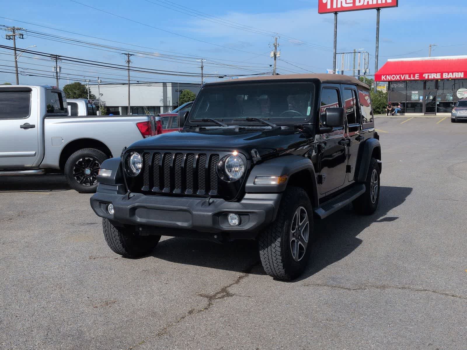Certified 2020 Jeep Wrangler Unlimited Sport AWD/4WD image 4