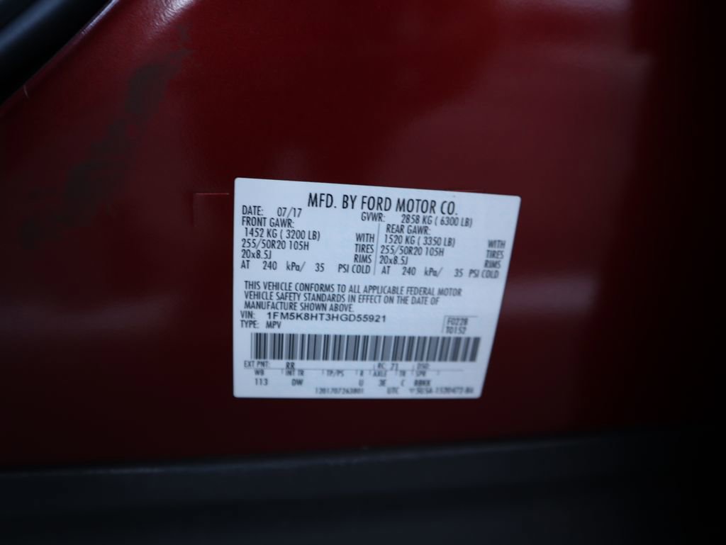 Used 2017 Ford Explorer Platinum image 22