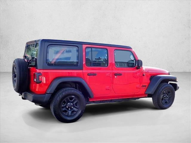 Used 2022 Jeep Wrangler Unlimited Sport AWD/4WD video 4