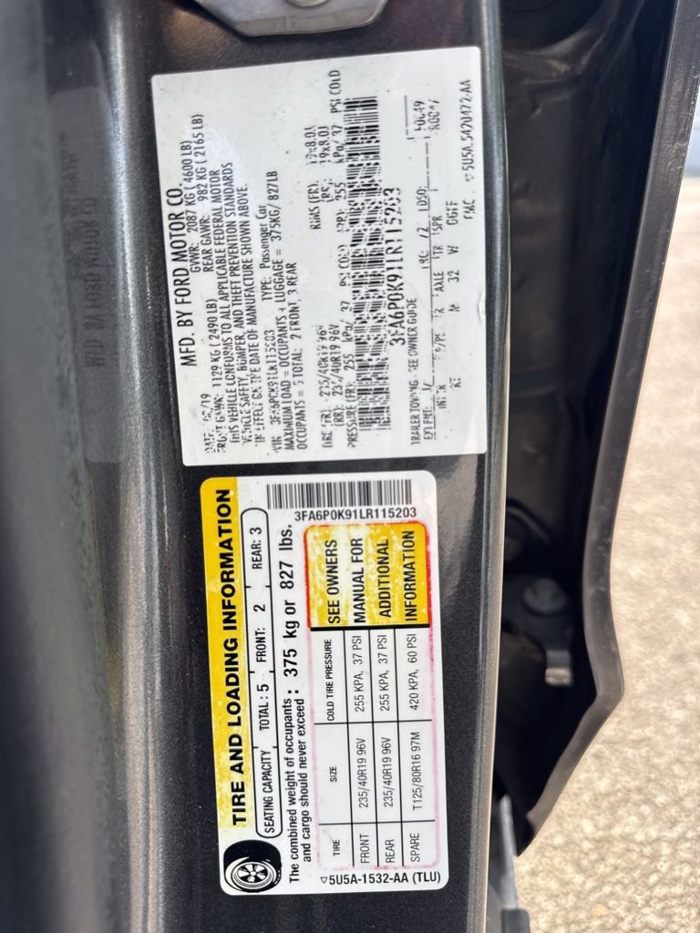 Used 2020 Ford Fusion Titanium FWD image 14