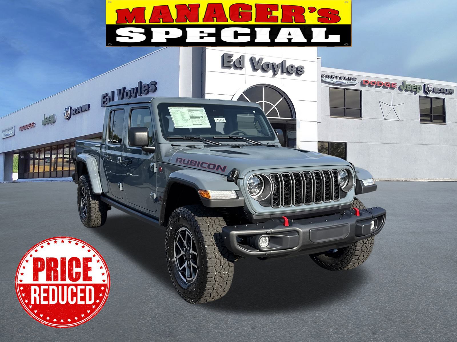 New 2025 Jeep Gladiator Rubicon