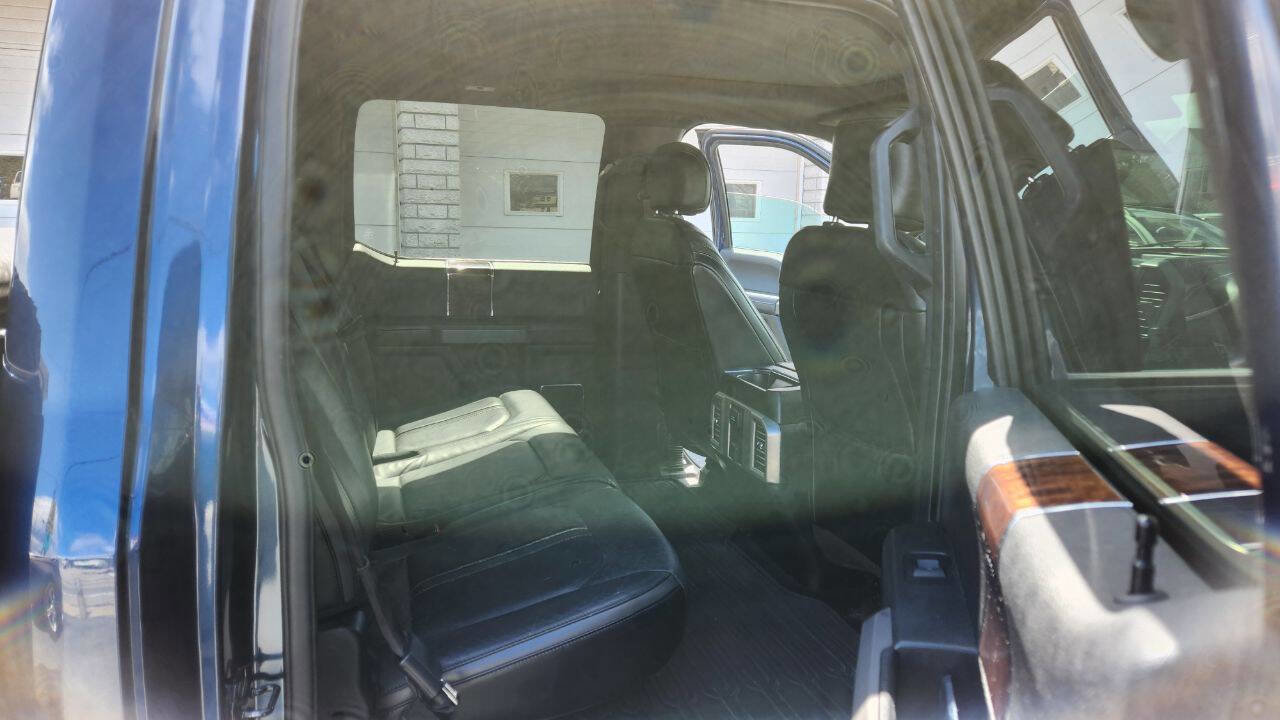 Used 2015 Ford F150 Platinum w/ Trailer Tow Package image 19