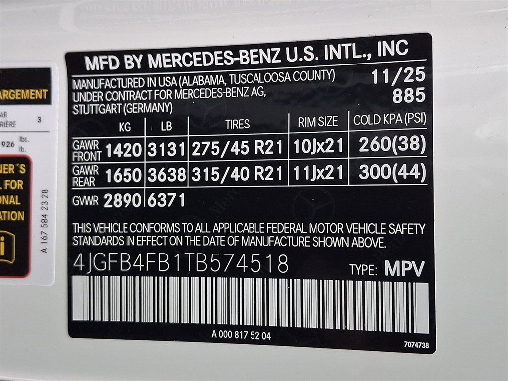 New 2026 Mercedes-Benz GLE 350 4MATIC image 21