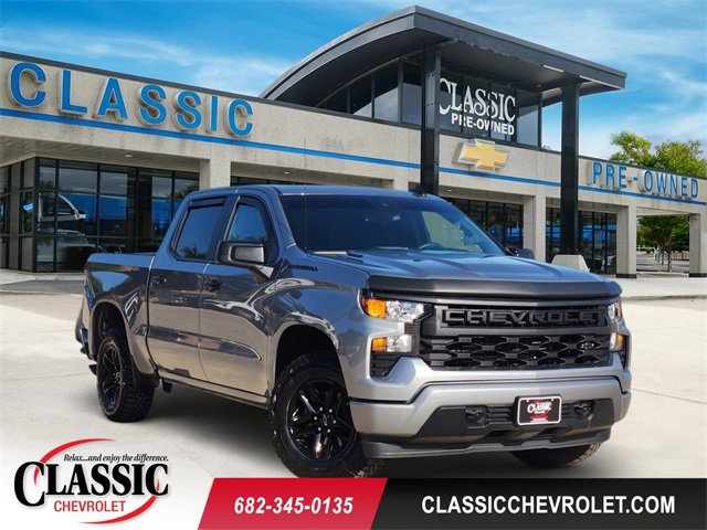 Used 2026 Chevrolet Silverado 1500 Custom w/ Turbomax Blackout Package RWD 360° Tour