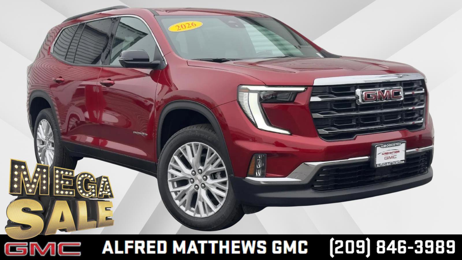 New 2026 GMC Acadia Elevation w/ Elevation Premium Package