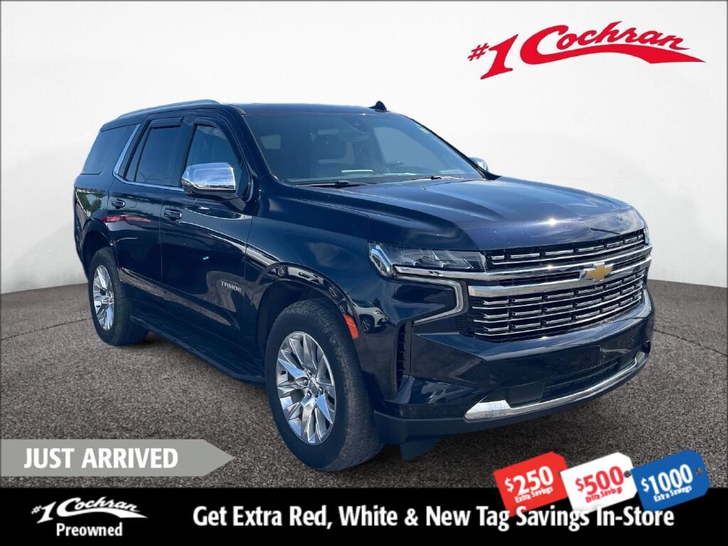 Used 2021 Chevrolet Tahoe Premier w/ Premium Package AWD/4WD image 1