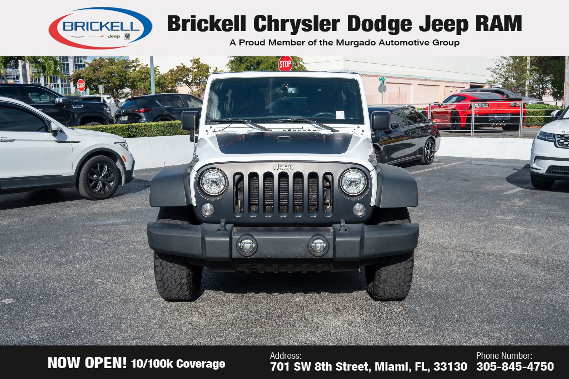 Used 2017 Jeep Wrangler Unlimited Sport image 2