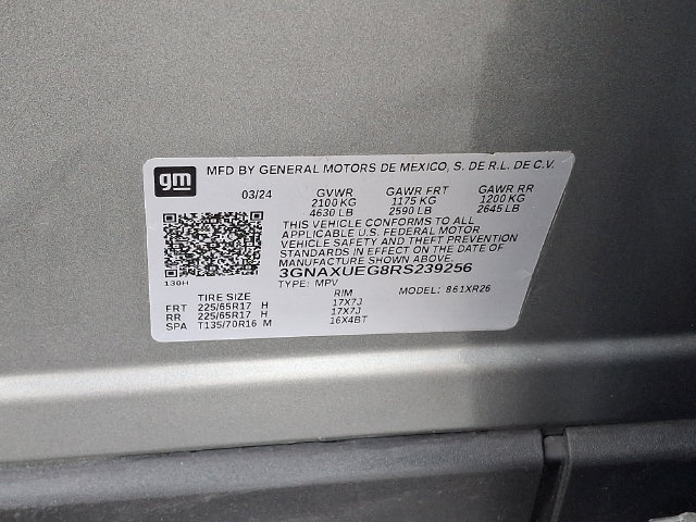 Certified 2024 Chevrolet Equinox LT AWD/4WD image 29