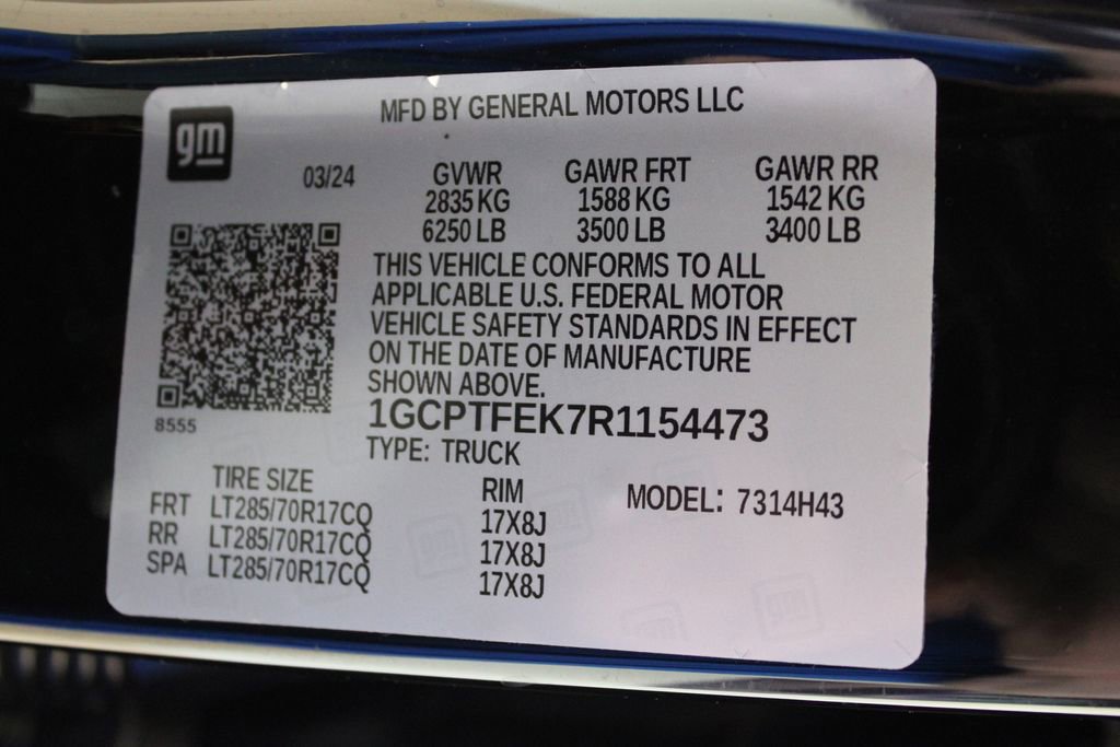 Used 2024 Chevrolet Colorado ZR2 w/ ZR2 Convenience Package III AWD/4WD image 32