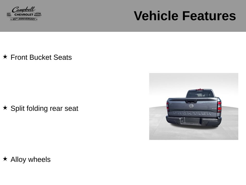 Used 2026 Nissan Frontier S AWD/4WD image 10