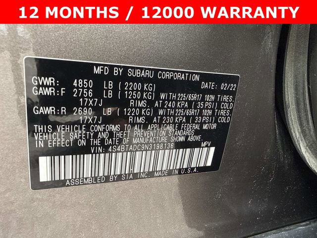 Used 2022 Subaru Outback Premium AWD/4WD image 29