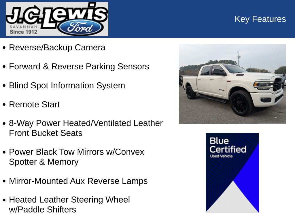 Used 2021 RAM 2500 Laramie w/ Night Edition image 33