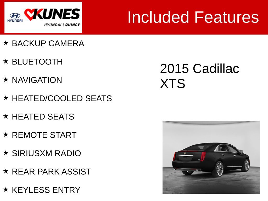 Used 2015 Cadillac XTS Luxury AWD/4WD image 2