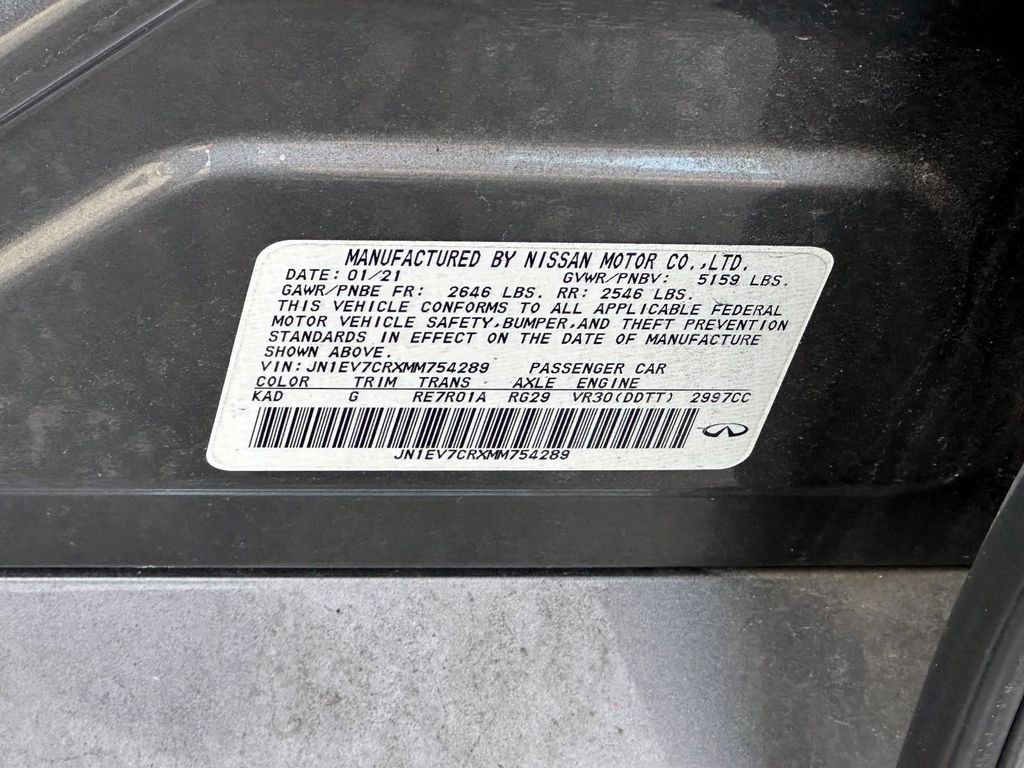 Used 2021 INFINITI Q50 Sensory w/ Cargo Package image 19