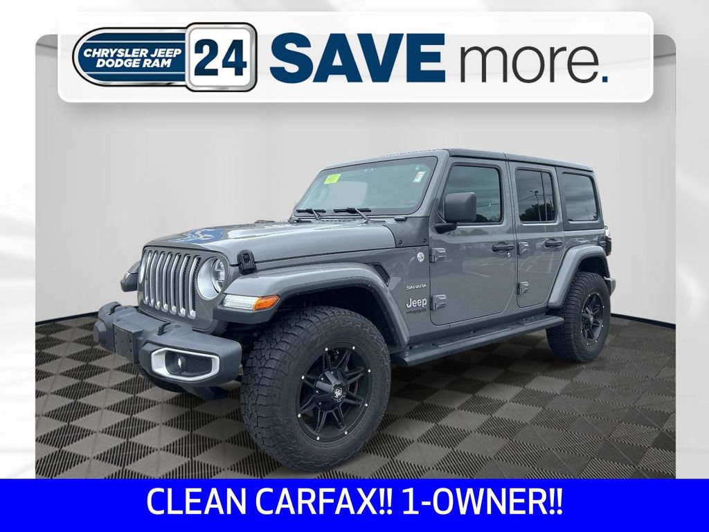 Certified 2020 Jeep Wrangler Unlimited Sahara w/ Dual Top Group