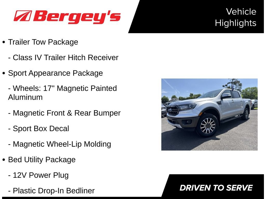 Certified 2019 Ford Ranger Lariat w/ Equipment Group 501A Mid AWD/4WD image 5