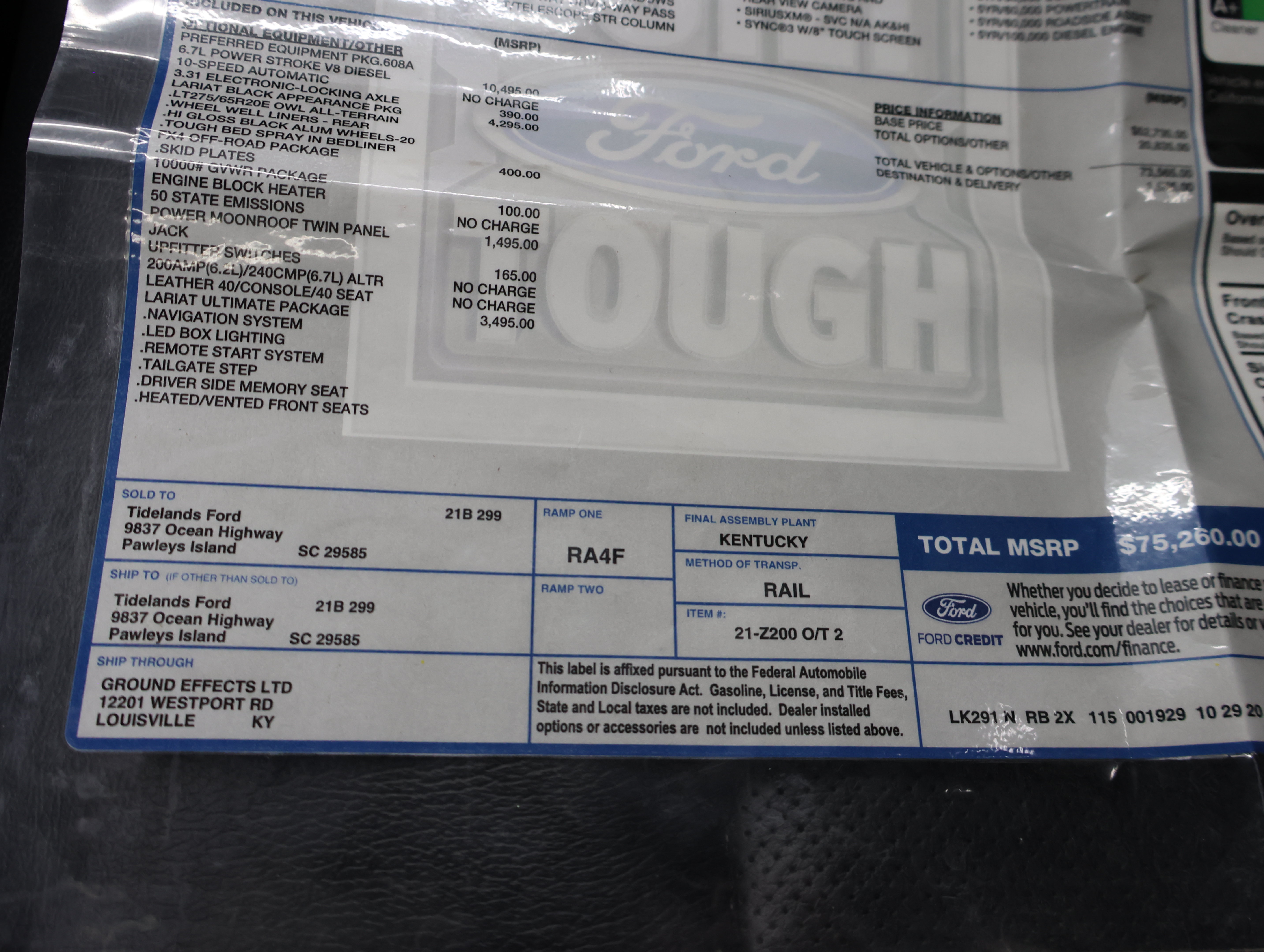Used 2021 Ford F250 Lariat AWD/4WD image 65