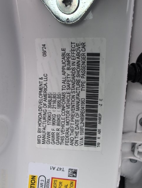Certified 2024 Honda Civic Sport image 18