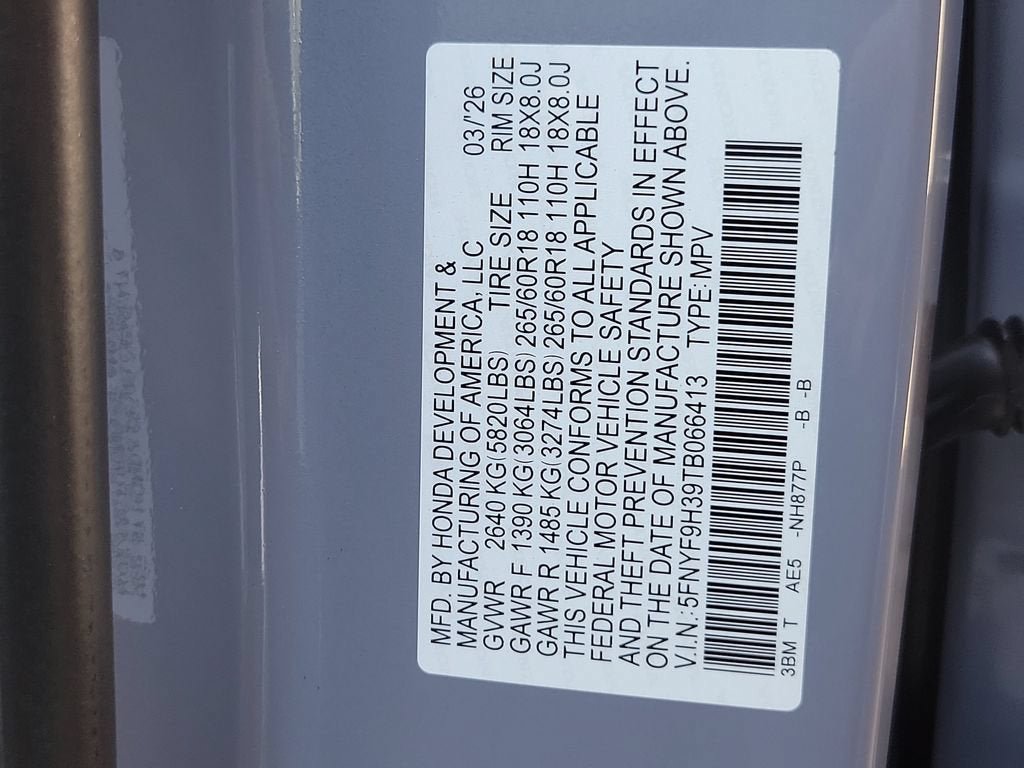 Used 2026 Honda Passport RTL image 31
