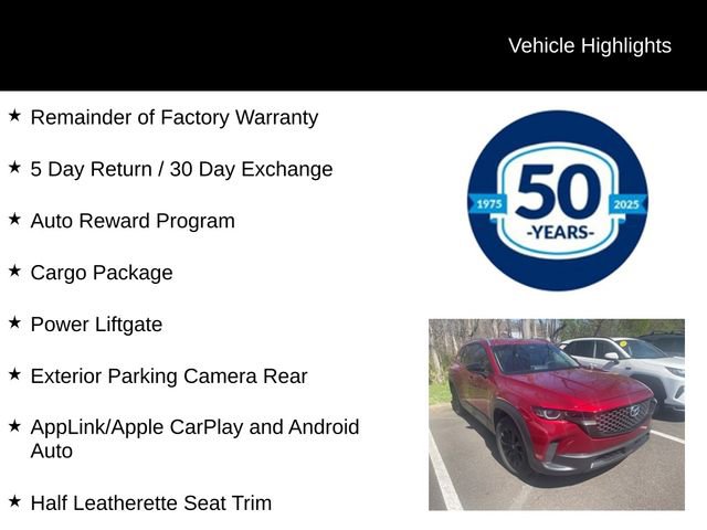 Used 2025 MAZDA CX-50 AWD 2.5 S w/ Cargo Package image 5